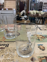 Riihimäen lasin vanhat, kirkaat juomalasit, 6 kpl