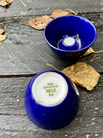 Arabian 60-luvun kynttilänjalat, 2 kpl