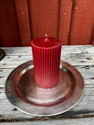 Tarjoilulautanen alpakkaa, Hopeakeskus