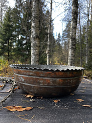 Vanha vati kuparia, kuparivati