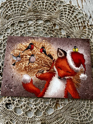 Katja Saarion joulukortti, erilaisia