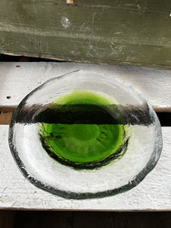 Kivi-Set lautanen, vihreä, Pertti Santalahti, Humppila