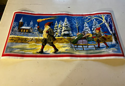 Jouluinen, paperinen kaitaliina by Jenny Nyström