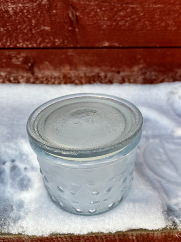 Riihimäen lasi, Kirsi -säilöntäpurkki, Kirsikka, Nanny Still