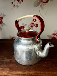 Vanha, alumiininen 0,5 kahvipannu