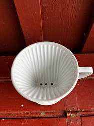 Melitta 102 kahvisuodatin posliinia, keraaminen kahvinsuodatin