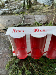 Riihimäen lasi, Nina-juomalasi, design Eero Rislakki