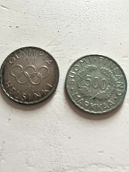 500 mk, olympiaraha, Helsinki 1952