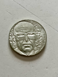 Juhlaraha, Urho Kekkonen, 10 mk, 1975, hopeaa