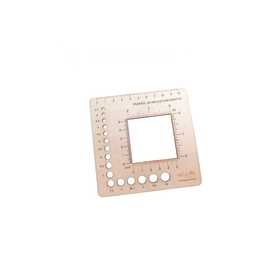 Puikko- ja neuletiheysmitta 12 cm