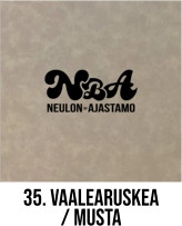 Keinonahkainen ompelumerkki Premium valmiilla tekstillä