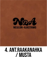 Keinonahkamerkki 5 kpl Premium omalla tekstillä