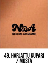 Keinonahkainen ompelumerkki Premium valmiilla tekstillä
