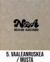Keinonahkamerkki 5 kpl Premium omalla tekstillä