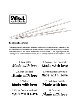 Puinen personoitava vaateripustin leveä