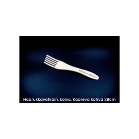 Kotimaiset puiset keittiövälineet omalla tekstillä