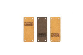 Nahkapaperinen ompelumerkki 