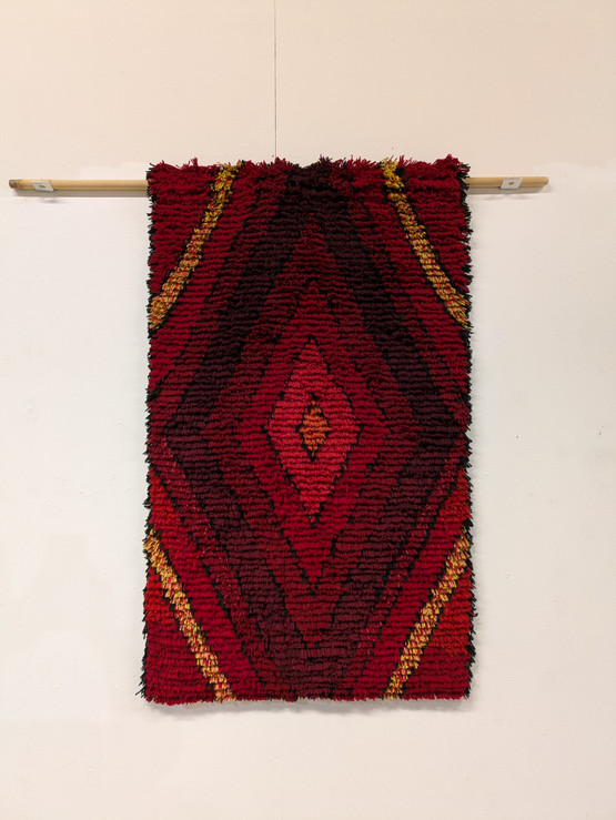 Retro ryijy 80x130 cm