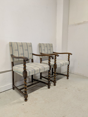 Kierrebarokki nojatuoli 2kpl 