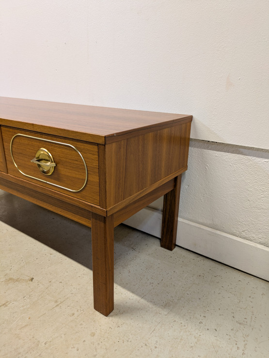 Retro teak taso / lipasto 