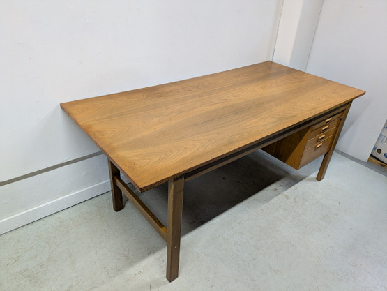 Tammi / teak retro työpöytä 60-luku