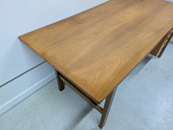 Tammi / teak retro työpöytä 60-luku