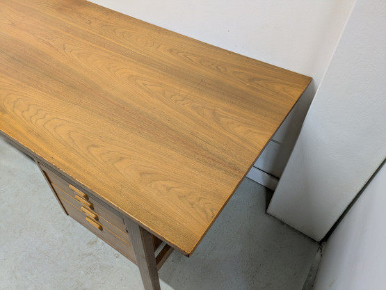 Tammi / teak retro työpöytä 60-luku