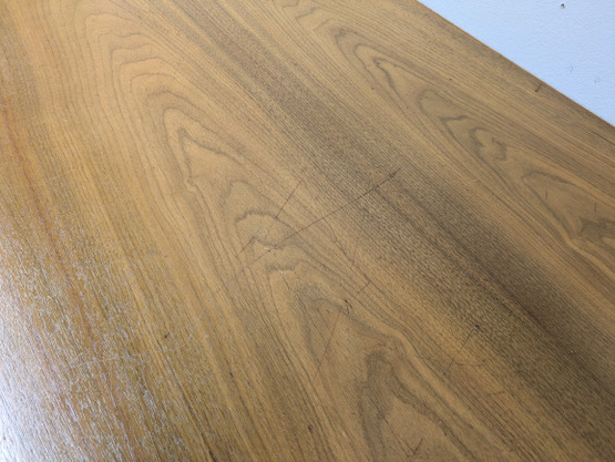 Tammi / teak retro työpöytä 60-luku