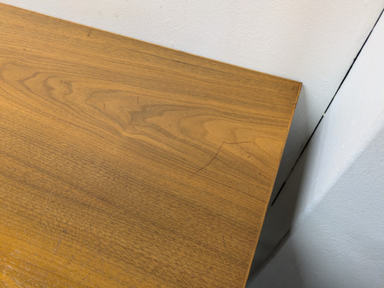 Tammi / teak retro työpöytä 60-luku