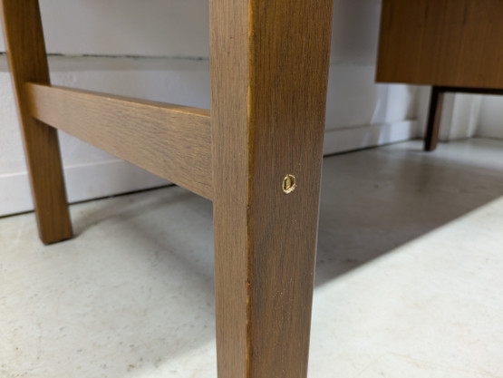 Tammi / teak retro työpöytä 60-luku