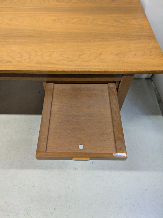 Tammi / teak retro työpöytä 60-luku