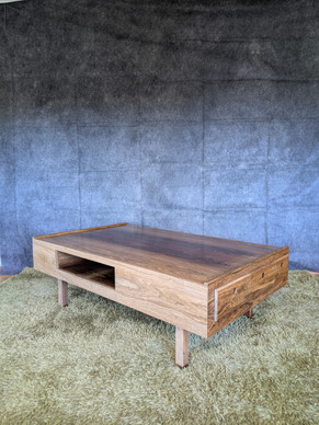 Upea suuri retro sohvapöytä 