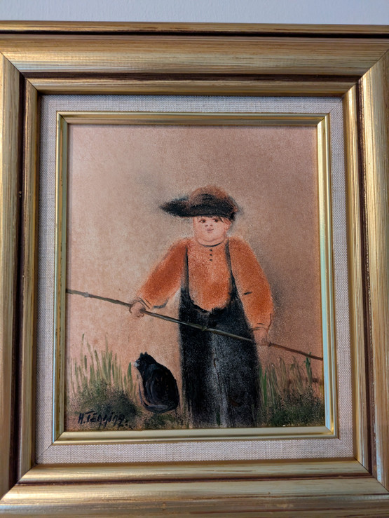 Helena Tönning öljyvärimaalaus 