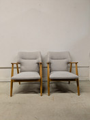 Entisöity vintage nojatuoli 50-luku 1kpl