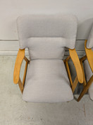 Entisöity vintage nojatuoli 50-luku 1kpl