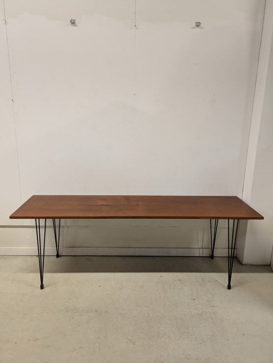 Teak ruokapöytä 60-luku 220cm