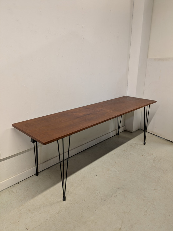 Teak ruokapöytä 60-luku 220cm