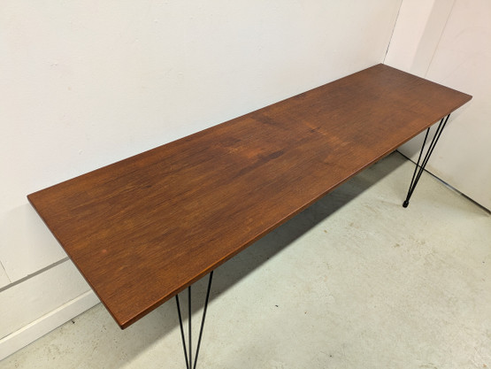 Teak ruokapöytä 60-luku 220cm