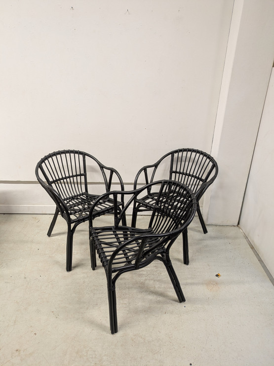 Ikea rottinkituolit 3kpl