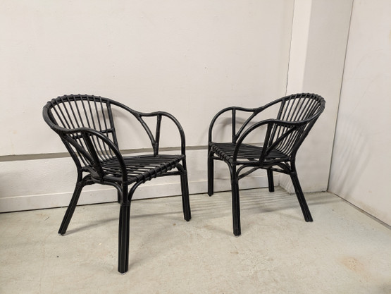 Ikea rottinkituolit 3kpl