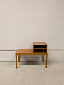 Teak sivupöytä / taso 60-luku