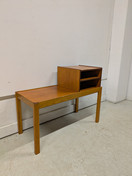 Teak sivupöytä / taso 60-luku