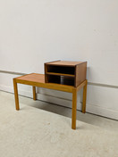 Teak sivupöytä / taso 60-luku