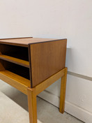 Teak sivupöytä / taso 60-luku