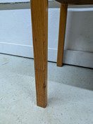 Teak sivupöytä / taso 60-luku