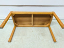 Teak sivupöytä / taso 60-luku