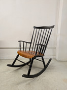 Teak keinutuoli 60-luku