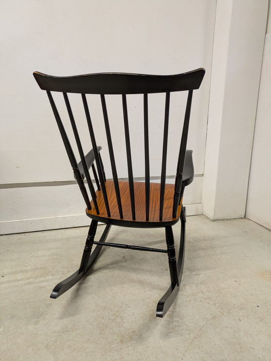 Teak keinutuoli 60-luku