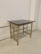 Retro pikku messinkipöytä 