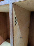 Teak seinäkaappi 60-luku 